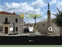 Tablet Screenshot of combas.ccpaysdesommieres.fr